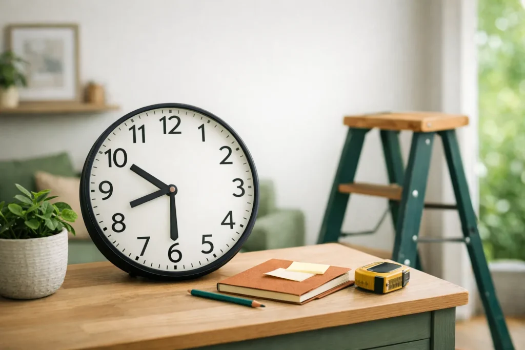 Comment choisir le meilleur emplacement pour une horloge murale dans votre maison ?
