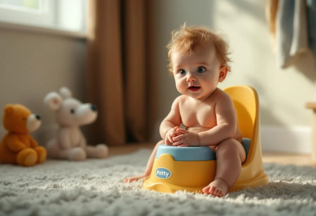 Apprendre l&rsquo;hygiène chez le bébé : comment faciliter l&rsquo;apprentissage avec le pot ?
