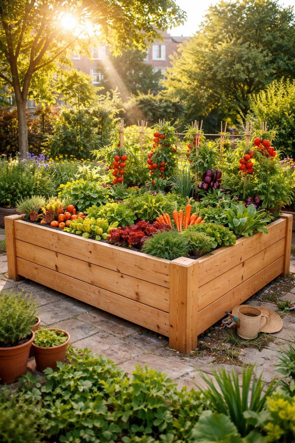apprenez à créer un potager surélevé en bois douglas traité autoclave, durable et écologique, pour cultiver vos légumes facilement et avec style.