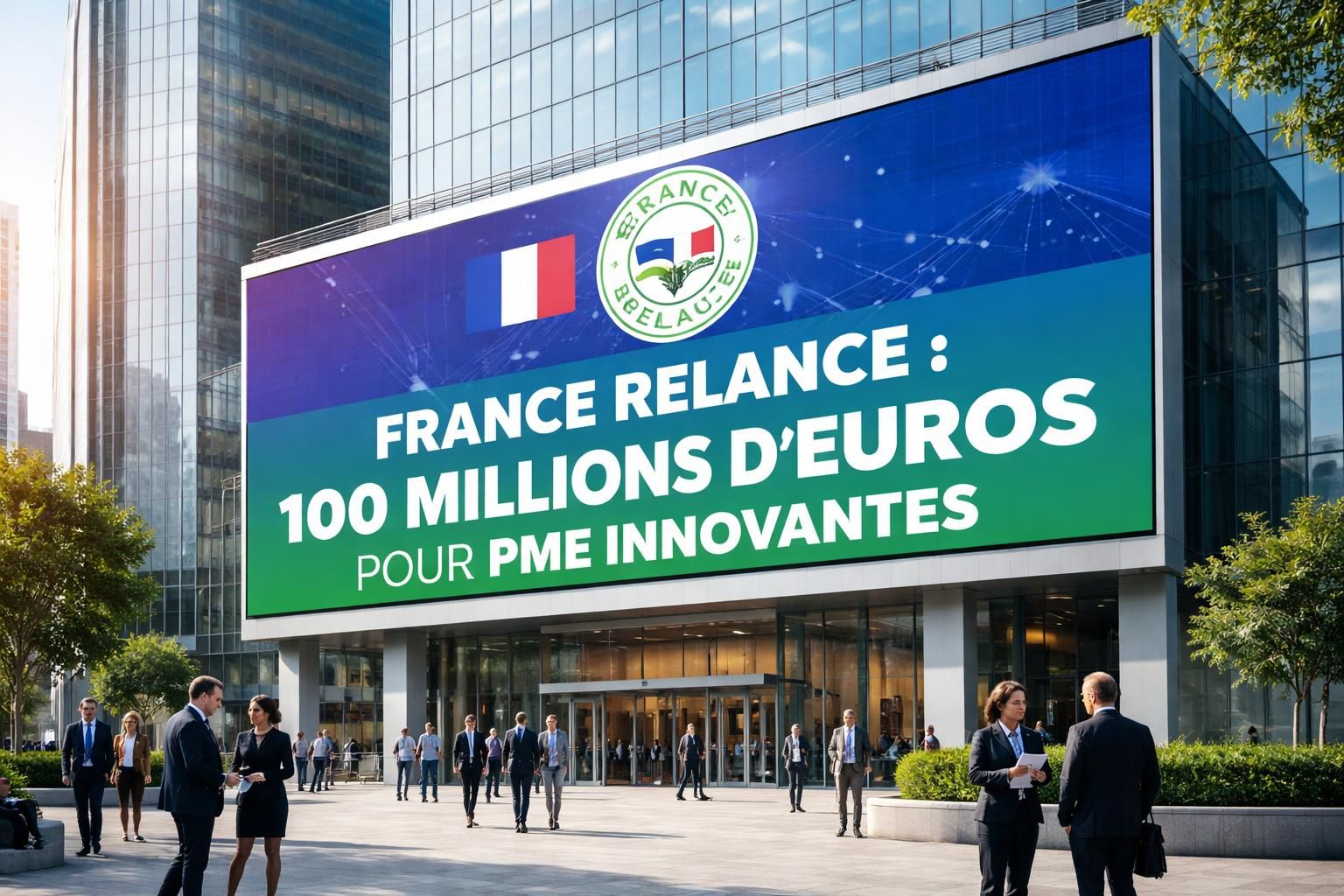 france relance engage 100 millions d'euros pour soutenir et accompagner les pme innovantes dans leur développement et leur croissance.