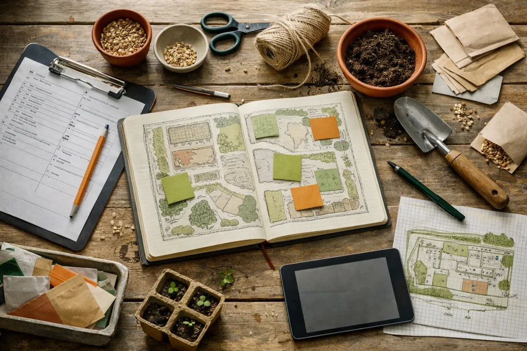 Jardin partagé : ce qui se décide avant de planter